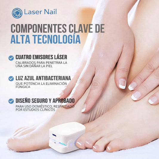 LáserNail - Elimina el hongo desde la raíz y sin solor