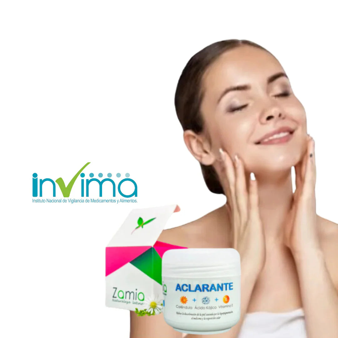Crema Aclarante y Despigmentante Zamia